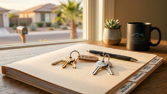 Sell before HOA foreclosure Arizona clean closing — clear the HOA lien at closing and keep equity