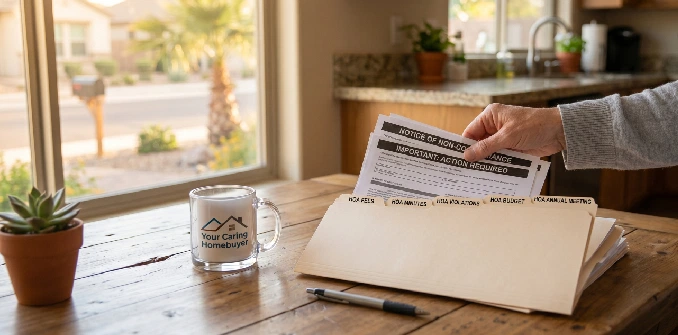 How to stop HOA foreclosure Arizona — pay set up a payment plan or sell before the lien grows